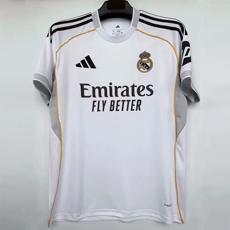 25-26 RMA Home 1:1 Fans Soccer Jersey
